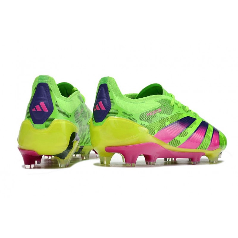 Adidas Predator 24 Elite FG Generation Pred Grön Rosa Lucid Lemon LIMITED EDITION för Herr 6 Billiga Fotbollsskor Adidas Predator 24 Elite FG Generation Pred Grön Rosa Lucid Lemon LIMITED EDITION 6