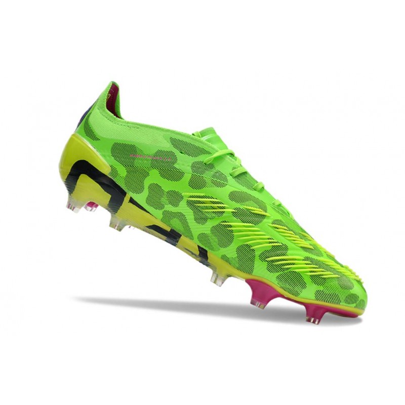 Adidas Predator 24 Elite FG Generation Pred Grön Rosa Lucid Lemon LIMITED EDITION för Herr 10 Billiga Fotbollsskor Adidas Predator 24 Elite FG Generation Pred Grön Rosa Lucid Lemon LIMITED EDITION 10