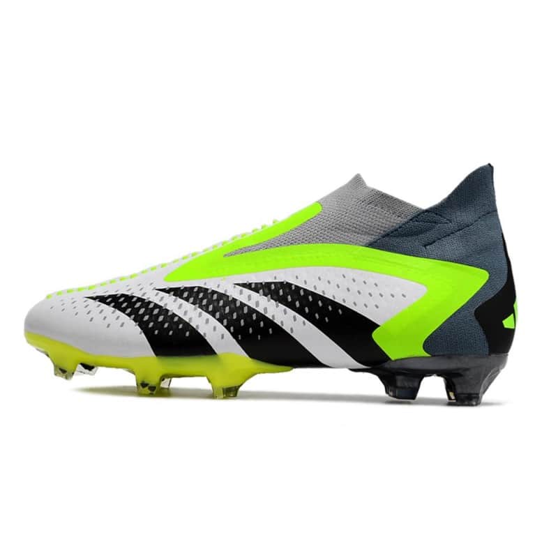 Adidas Predator Accuracy+ FG Fotbollsskor Crazyrush – Vit Svart Lucid Lemon för Herr 4 Billiga Fotbollsskor Adidas Predator Accuracy+ FG Fotbollsskor Crazyrush – Vit Svart Lucid Lemon 4