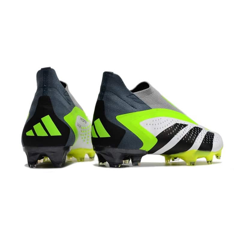 Adidas Predator Accuracy+ FG Fotbollsskor Crazyrush – Vit Svart Lucid Lemon för Herr 6 Billiga Fotbollsskor Adidas Predator Accuracy+ FG Fotbollsskor Crazyrush – Vit Svart Lucid Lemon 6