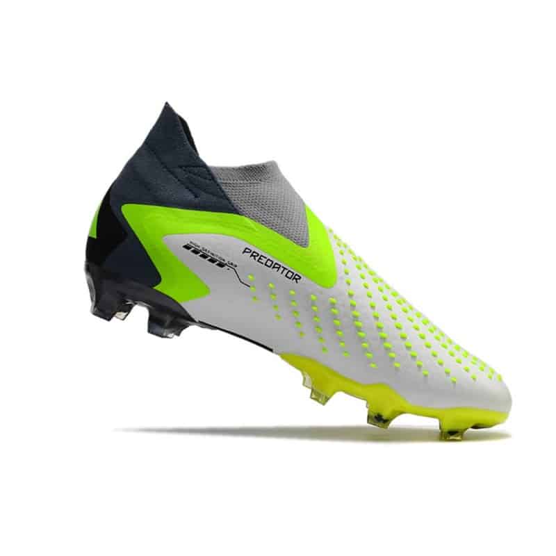 Adidas Predator Accuracy+ FG Fotbollsskor Crazyrush – Vit Svart Lucid Lemon för Herr 9 Billiga Fotbollsskor Adidas Predator Accuracy+ FG Fotbollsskor Crazyrush – Vit Svart Lucid Lemon 9