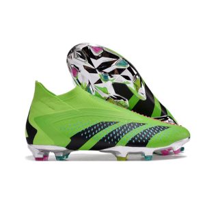 Adidas Predator Accuracy+ FG Fotbollsskor Grön Svart för Herr Billiga Fotbollsskor Adidas Predator Accuracy+ FG Fotbollsskor Grön Svart