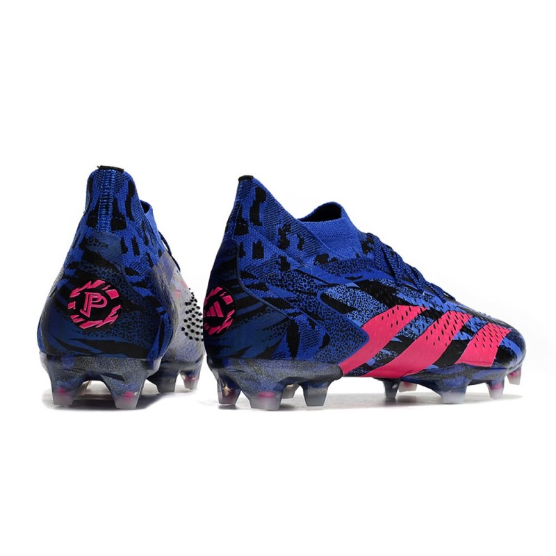 Adidas Predator Accuracy.1 FG Blå Röd för Herr 6 Billiga Fotbollsskor Adidas Predator Accuracy.1 FG Blå Röd 6