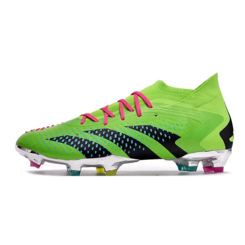 Adidas Predator Accuracy.1 FG Grön Svart för Herr 4 Billiga Fotbollsskor Adidas Predator Accuracy.1 FG Grön Svart 4