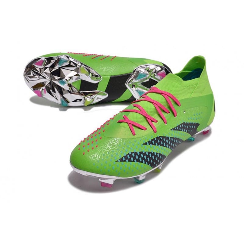 Adidas Predator Accuracy.1 FG Grön Svart för Herr 7 Billiga Fotbollsskor Adidas Predator Accuracy.1 FG Grön Svart 7