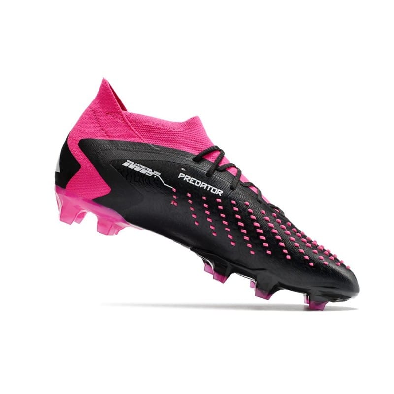 Adidas Predator Accuracy.1 FG Svart Vit Rosa för Herr 9 Billiga Fotbollsskor Adidas Predator Accuracy.1 FG Svart Vit Rosa 9