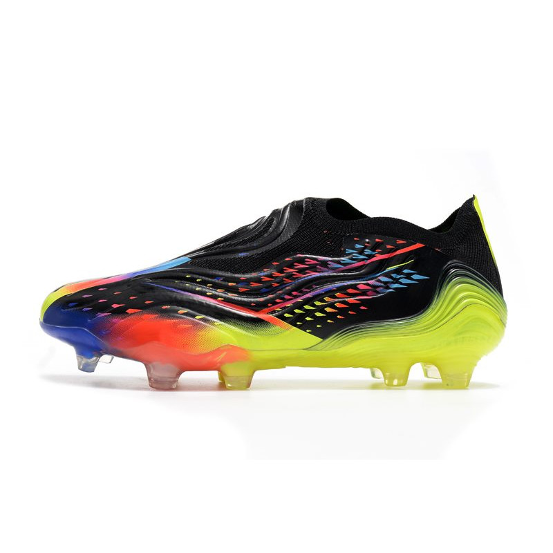 Fotbollsskor Adidas Copa Sense+ FG Herrar Al Rihla – Svart Turkos Gul för Herr 4 Billiga Fotbollsskor Fotbollsskor Adidas Copa Sense+ FG Herrar Al Rihla – Svart Turkos Gul 4