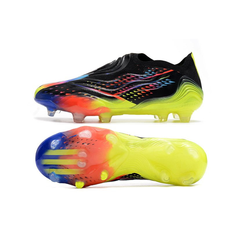 Fotbollsskor Adidas Copa Sense+ FG Herrar Al Rihla – Svart Turkos Gul för Herr 5 Billiga Fotbollsskor Fotbollsskor Adidas Copa Sense+ FG Herrar Al Rihla – Svart Turkos Gul 5
