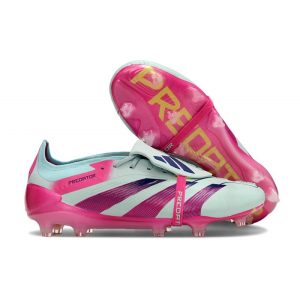 Fotbollsskor Adidas Predator 24 Elite FT FG Blå Rosa för Herr Billiga Fotbollsskor Fotbollsskor Adidas Predator 24 Elite FT FG Blå Rosa