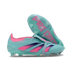 Fotbollsskor Adidas Predator 24 Elite FT FG Blå Rosa för Herr Billiga Fotbollsskor Fotbollsskor Adidas Predator 24 Elite FT FG Blå Rosa