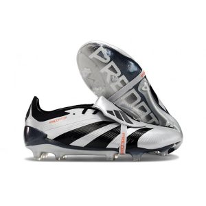 Fotbollsskor Adidas Predator 24 Elite FT FG Silver Svart för Herr Billiga Fotbollsskor Fotbollsskor Adidas Predator 24 Elite FT FG Silver Svart