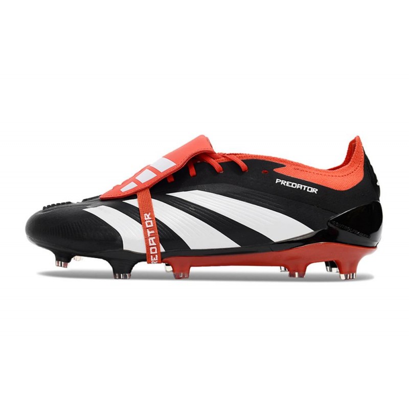 Fotbollsskor Adidas Predator 24 Elite FT FG Solar Energy – Svart Vit Röd för Herr 4 Billiga Fotbollsskor Fotbollsskor Adidas Predator 24 Elite FT FG Solar Energy – Svart Vit Röd 4
