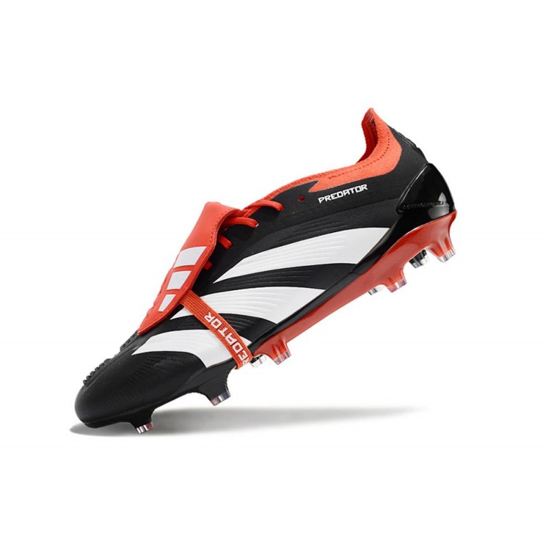 Fotbollsskor Adidas Predator 24 Elite FT FG Solar Energy – Svart Vit Röd för Herr 8 Billiga Fotbollsskor Fotbollsskor Adidas Predator 24 Elite FT FG Solar Energy – Svart Vit Röd 8