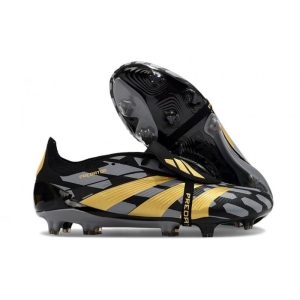 Fotbollsskor Adidas Predator 24 Elite FT FG Svart Guld för Herr Billiga Fotbollsskor Fotbollsskor Adidas Predator 24 Elite FT FG Svart Guld