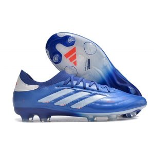 Fotbollsskor adidas Copa Pure 2 Elite+ FG Marinerush – Blå Vit Röd för Herr Billiga Fotbollsskor Fotbollsskor adidas Copa Pure 2 Elite+ FG Marinerush – Blå Vit Röd