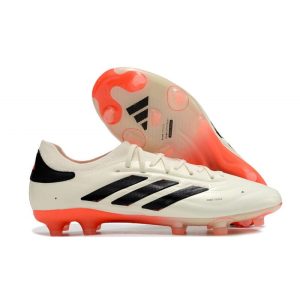 Fotbollsskor adidas Copa Pure 2 Elite+ FG Solar Energy – Vit Svart Röd för Herr Billiga Fotbollsskor Fotbollsskor adidas Copa Pure 2 Elite+ FG Solar Energy – Vit Svart Röd