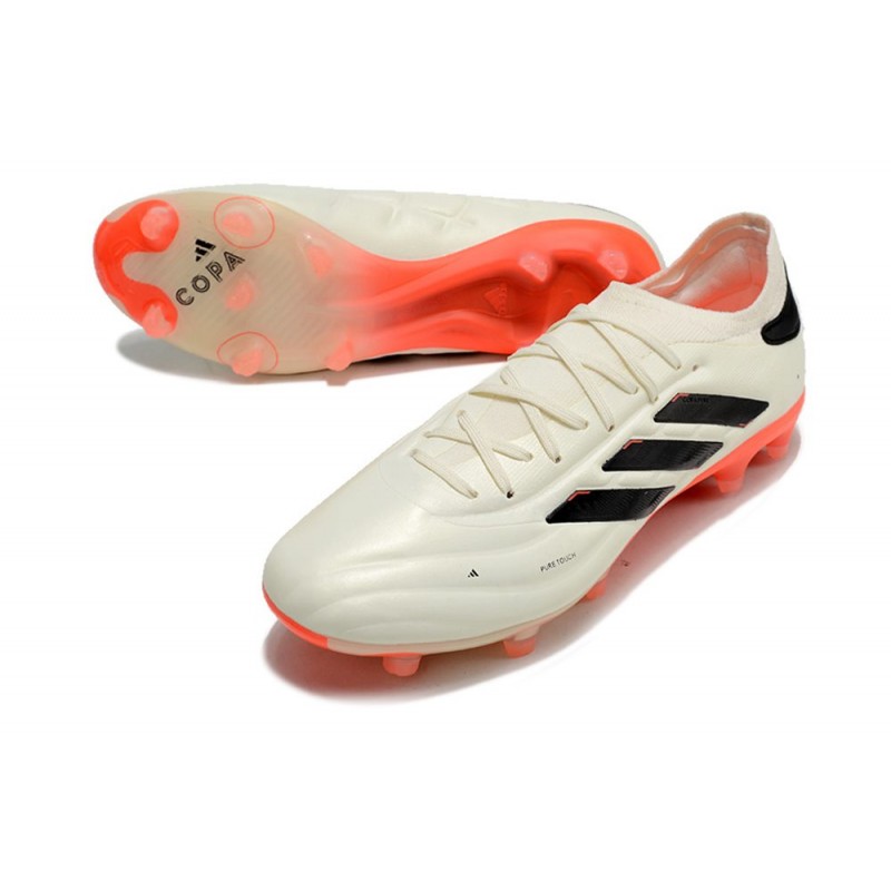 Fotbollsskor adidas Copa Pure 2 Elite+ FG Solar Energy – Vit Svart Röd för Herr 7 Billiga Fotbollsskor Fotbollsskor adidas Copa Pure 2 Elite+ FG Solar Energy – Vit Svart Röd 7