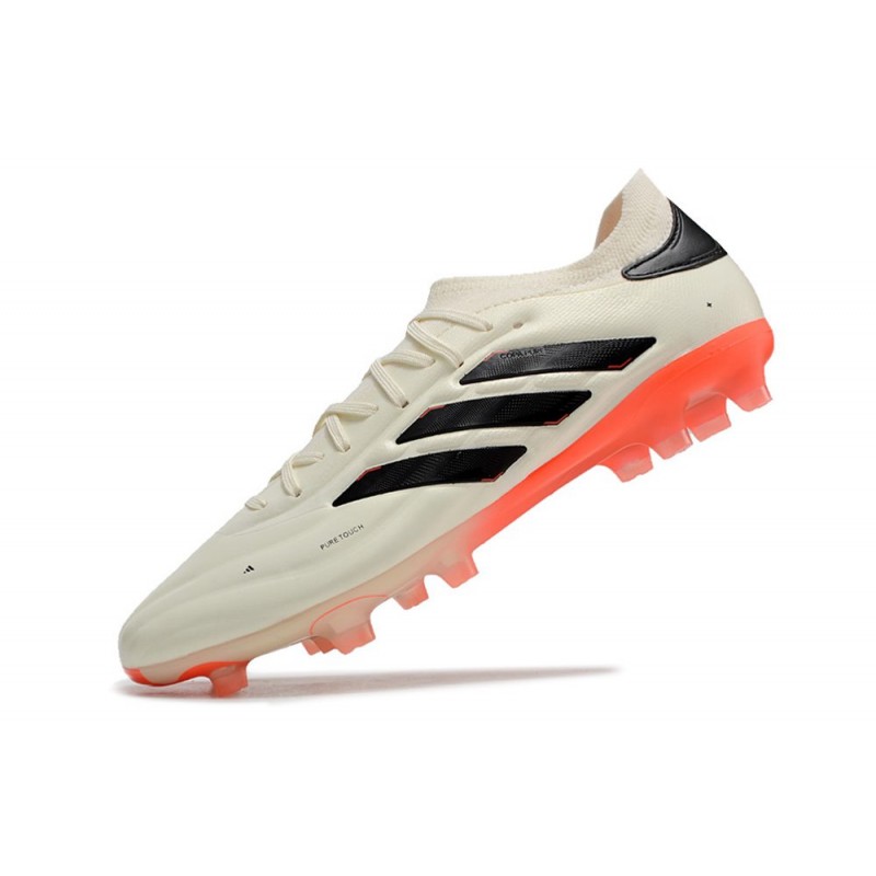 Fotbollsskor adidas Copa Pure 2 Elite+ FG Solar Energy – Vit Svart Röd för Herr 8 Billiga Fotbollsskor Fotbollsskor adidas Copa Pure 2 Elite+ FG Solar Energy – Vit Svart Röd 8