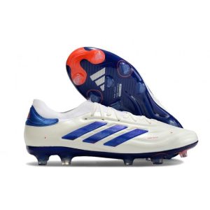 Fotbollsskor adidas Copa Pure 2 Elite+ FG Vit Blå Röd för Herr Billiga Fotbollsskor Fotbollsskor adidas Copa Pure 2 Elite+ FG Vit Blå Röd