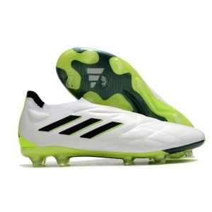 Fotbollsskor adidas Copa Pure + FG Crazyrush – Vit Svart Lucid Lemon för Herr Billiga Fotbollsskor Fotbollsskor adidas Copa Pure + FG Crazyrush – Vit Svart Lucid Lemon