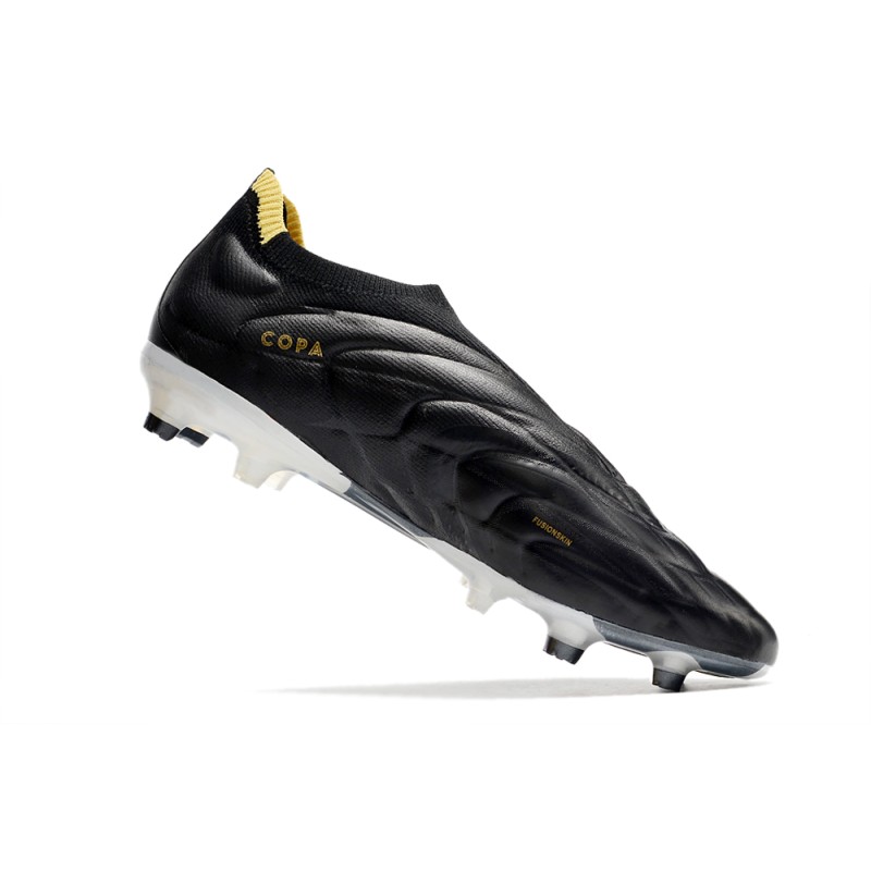 Fotbollsskor adidas Copa Pure + FG Svart Vit för Herr 9 Billiga Fotbollsskor Fotbollsskor adidas Copa Pure + FG Svart Vit 9