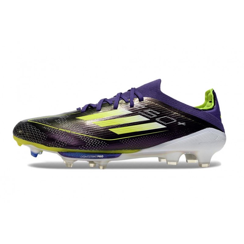 Fotbollsskor adidas F50 + Elite FG Lila Gul för Herr 4 Billiga Fotbollsskor Fotbollsskor adidas F50 + Elite FG Lila Gul 4