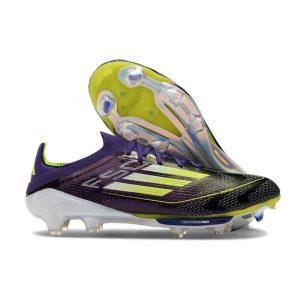 Fotbollsskor adidas F50 + Elite FG Lila Gul för Herr Billiga Fotbollsskor Fotbollsskor adidas F50 + Elite FG Lila Gul