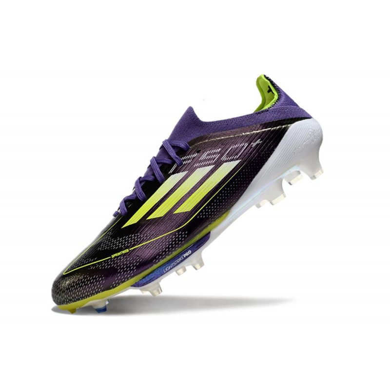 Fotbollsskor adidas F50 + Elite FG Lila Gul för Herr 8 Billiga Fotbollsskor Fotbollsskor adidas F50 + Elite FG Lila Gul 8