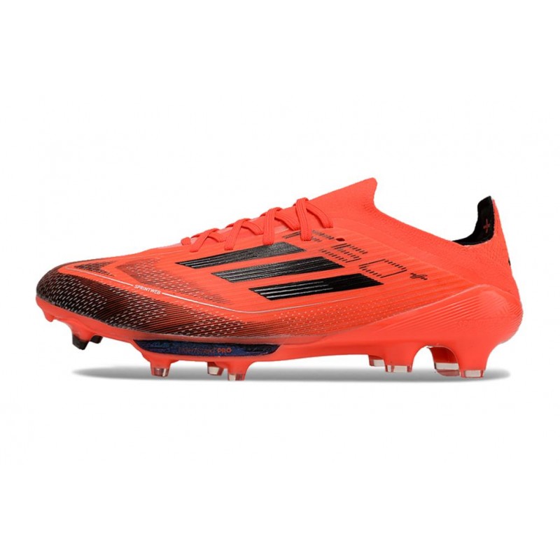 Fotbollsskor adidas F50 + Elite FG Röd Svart för Herr 4 Billiga Fotbollsskor Fotbollsskor adidas F50 + Elite FG Röd Svart 4