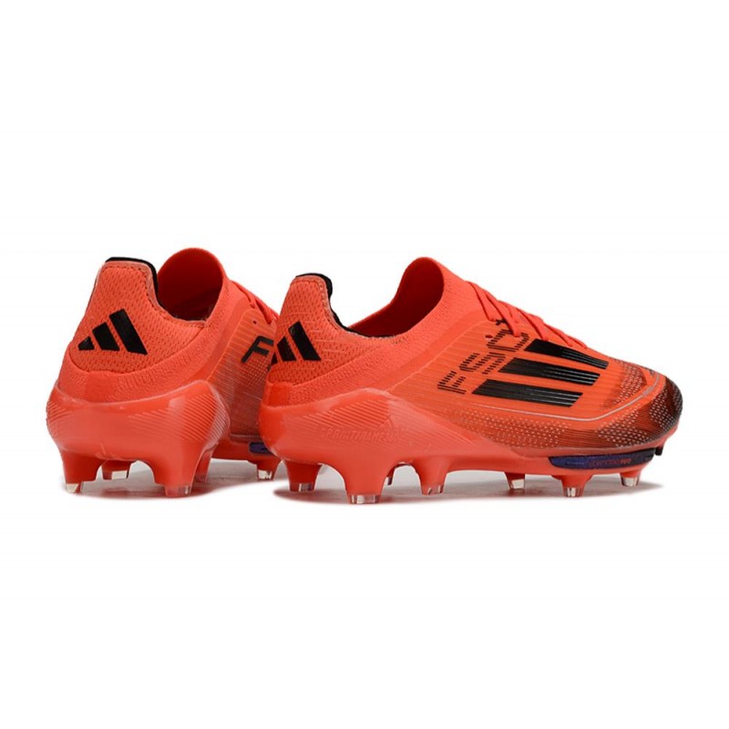 Fotbollsskor adidas F50 + Elite FG Röd Svart för Herr 6 Billiga Fotbollsskor Fotbollsskor adidas F50 + Elite FG Röd Svart 6