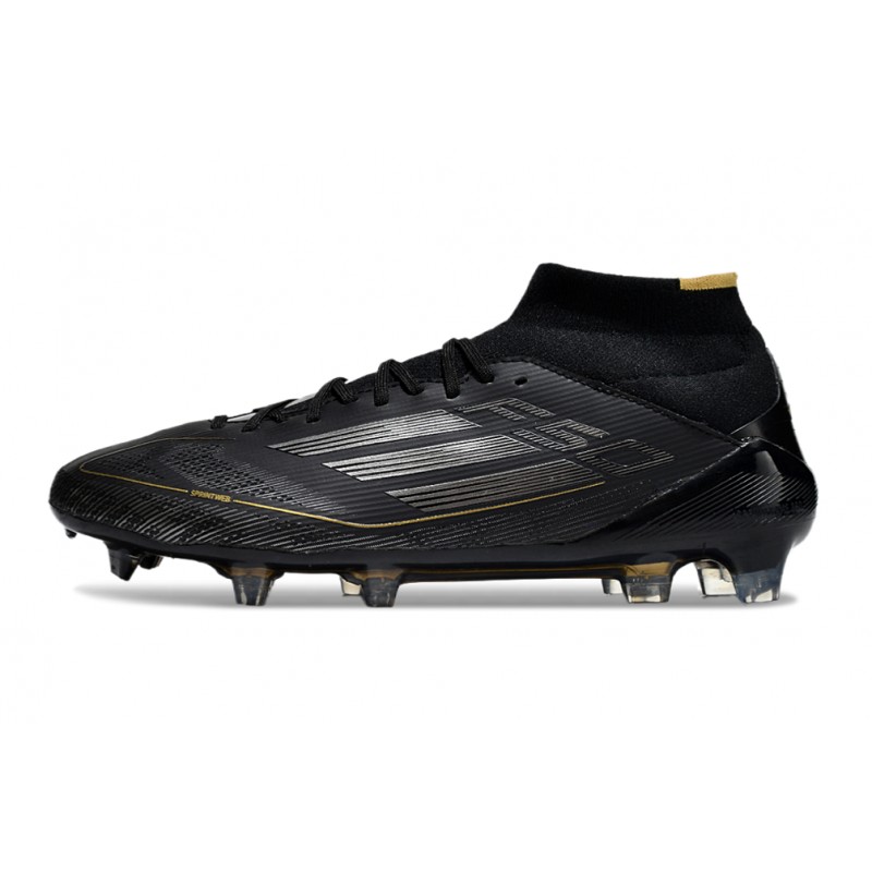 Skor adidas F50 Elite Mid FG Svart för Herr 4 Billiga Fotbollsskor Skor adidas F50 Elite Mid FG Svart 4