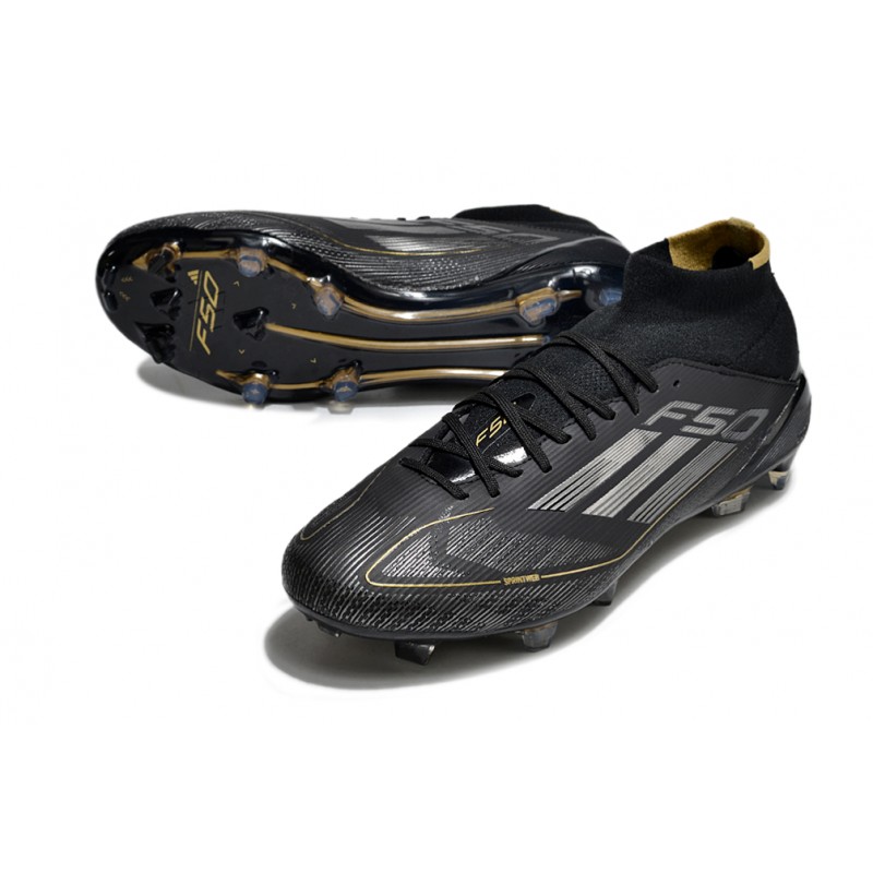 Skor adidas F50 Elite Mid FG Svart för Herr 7 Billiga Fotbollsskor Skor adidas F50 Elite Mid FG Svart 7