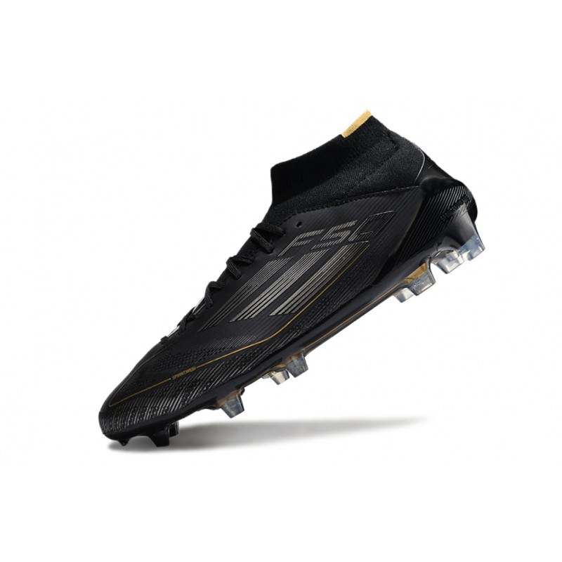 Skor adidas F50 Elite Mid FG Svart för Herr 8 Billiga Fotbollsskor Skor adidas F50 Elite Mid FG Svart 8