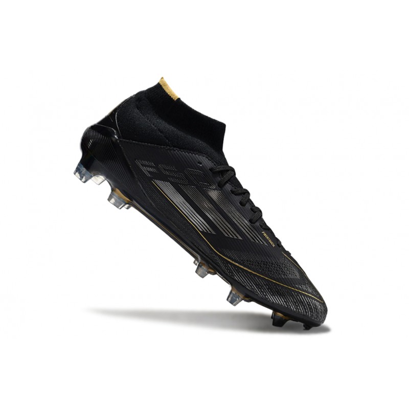 Skor adidas F50 Elite Mid FG Svart för Herr 9 Billiga Fotbollsskor Skor adidas F50 Elite Mid FG Svart 9