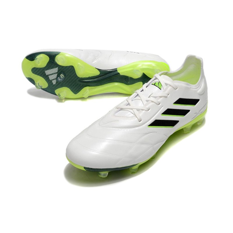 adidas Copa Pure.1 FG Crazyrush – Vit Svart Lucid Lemon för Herr 7 Billiga Fotbollsskor adidas Copa Pure.1 FG Crazyrush – Vit Svart Lucid Lemon 7