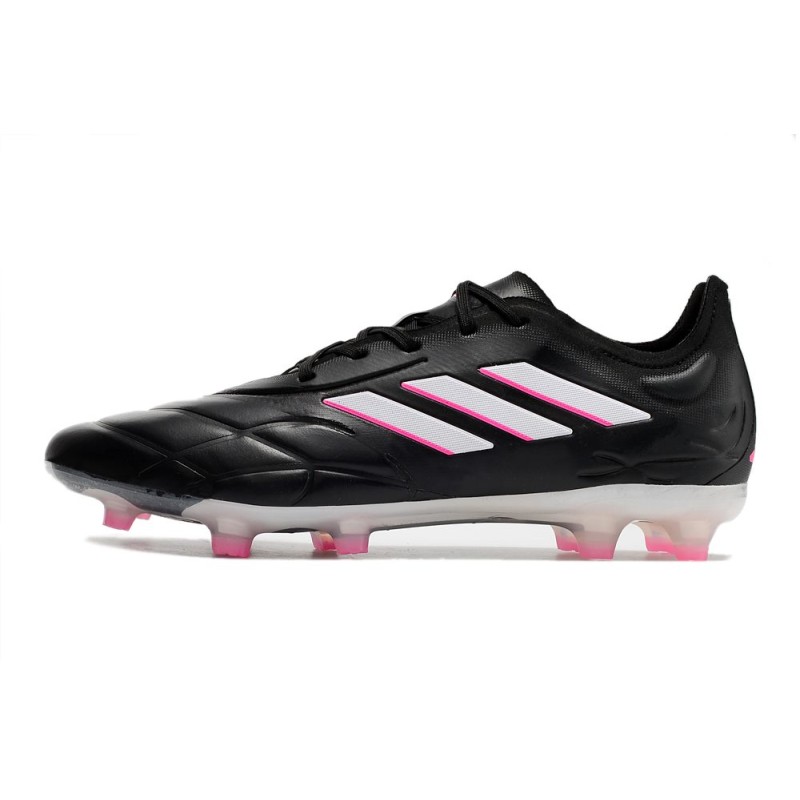 adidas Copa Pure.1 FG Svart Vit Rosa för Herr 4 Billiga Fotbollsskor adidas Copa Pure.1 FG Svart Vit Rosa 4