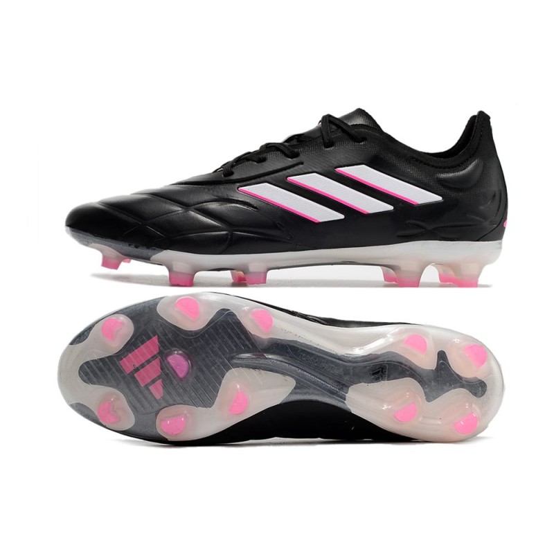 adidas Copa Pure.1 FG Svart Vit Rosa för Herr 5 Billiga Fotbollsskor adidas Copa Pure.1 FG Svart Vit Rosa 5