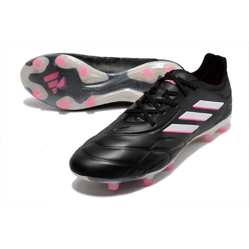 adidas Copa Pure.1 FG Svart Vit Rosa för Herr 7 Billiga Fotbollsskor adidas Copa Pure.1 FG Svart Vit Rosa 7