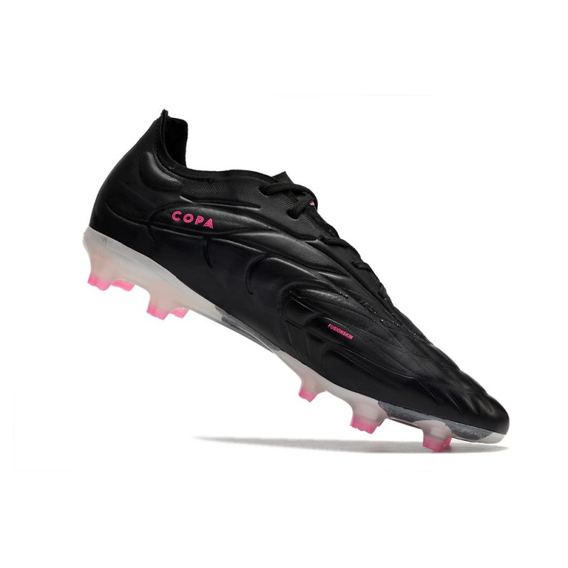adidas Copa Pure.1 FG Svart Vit Rosa för Herr 9 Billiga Fotbollsskor adidas Copa Pure.1 FG Svart Vit Rosa 9