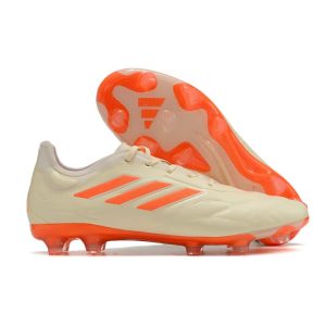 adidas Copa Pure.1 FG Vit Orange för Herr Billiga Fotbollsskor adidas Copa Pure.1 FG Vit Orange