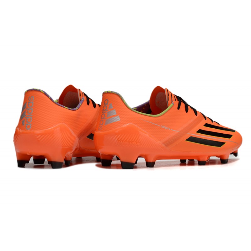adidas F50 Elite FG Herr Orange Svart för Herr 6 Billiga Fotbollsskor adidas F50 Elite FG Herr Orange Svart 6