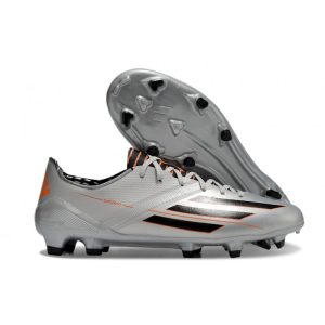 adidas F50 Elite FG Herr Silver Svart för Herr Billiga Fotbollsskor adidas F50 Elite FG Herr Silver Svart