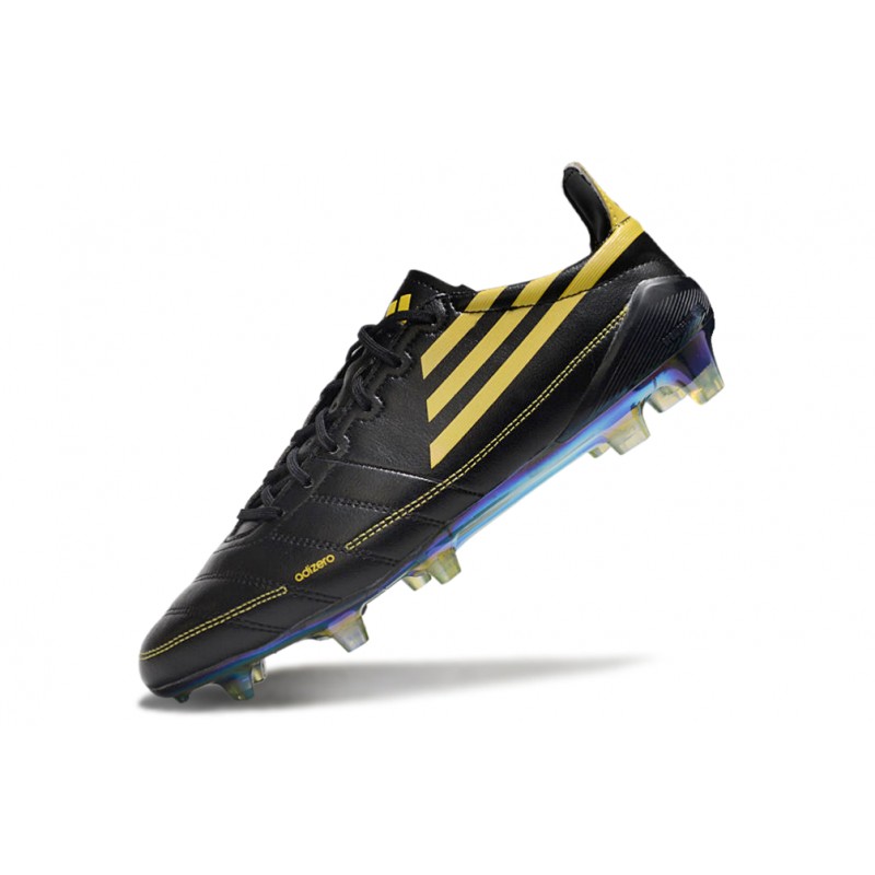 adidas F50 Elite FG Herr Svart Gul för Herr 8 Billiga Fotbollsskor adidas F50 Elite FG Herr Svart Gul 8