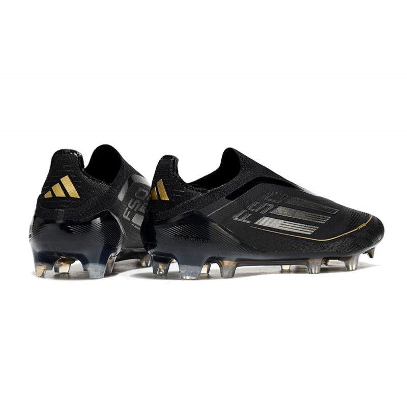 adidas F50 Elite Snörlös FG Fotbollsskor Svart för Herr 6 Billiga Fotbollsskor adidas F50 Elite Snörlös FG Fotbollsskor Svart 6