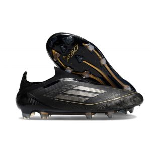 adidas F50 Elite Snörlös FG Fotbollsskor Svart för Herr Billiga Fotbollsskor adidas F50 Elite Snörlös FG Fotbollsskor Svart