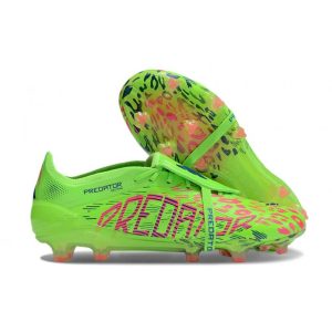 adidas Predator Elite FT FG Fotbollsskor Grön Rosa för Herr Billiga Fotbollsskor adidas Predator Elite FT FG Fotbollsskor Grön Rosa