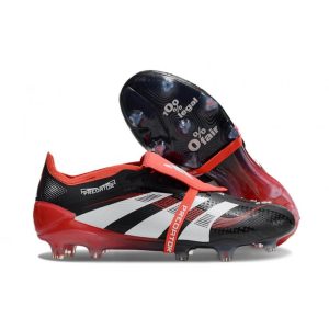 adidas Predator Elite FT FG Fotbollsskor Svart Vit Röd för Herr Billiga Fotbollsskor adidas Predator Elite FT FG Fotbollsskor Svart Vit Röd
