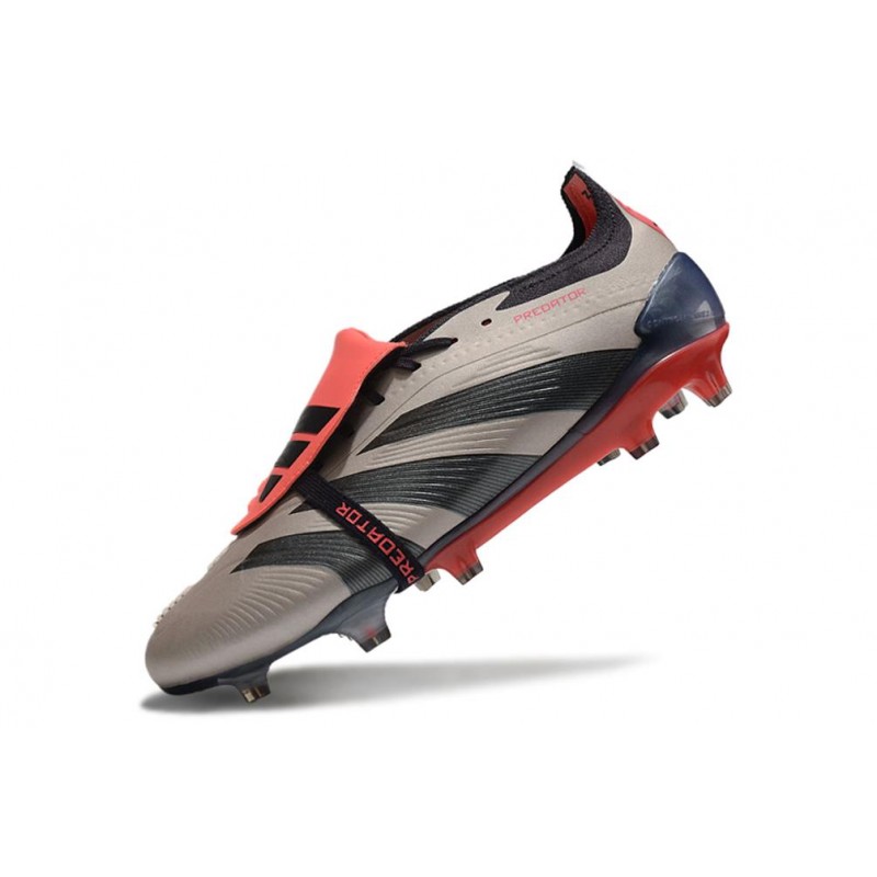 adidas Predator Elite Foldover Tongue FG Vivid Horizon – Silver Röd Svart för Herr 8 Billiga Fotbollsskor adidas Predator Elite Foldover Tongue FG Vivid Horizon – Silver Röd Svart 8