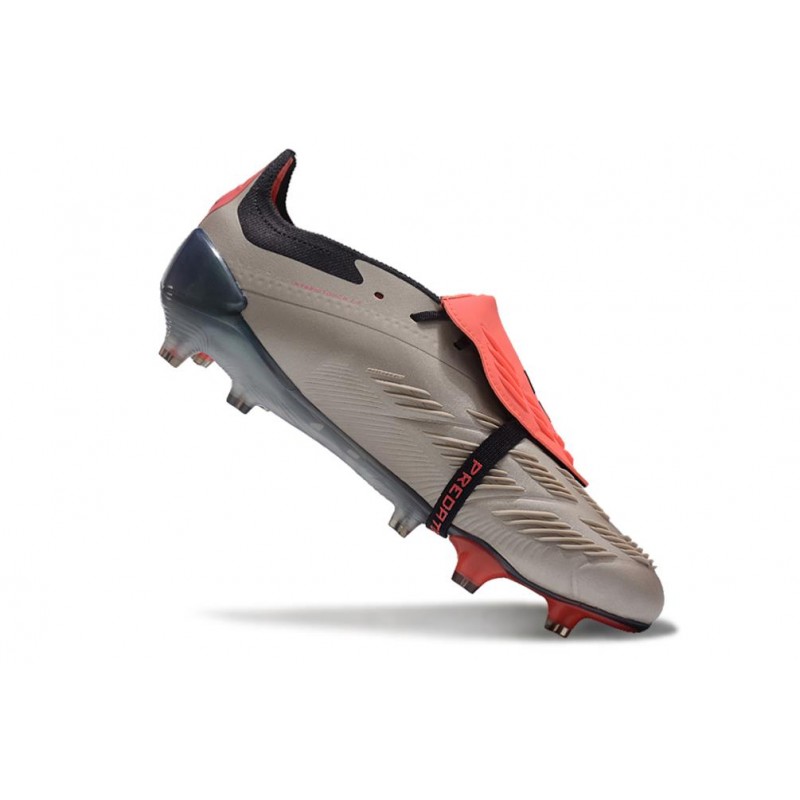 adidas Predator Elite Foldover Tongue FG Vivid Horizon – Silver Röd Svart för Herr 9 Billiga Fotbollsskor adidas Predator Elite Foldover Tongue FG Vivid Horizon – Silver Röd Svart 9