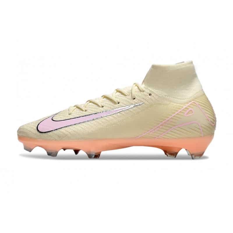Nike Air Zoom Mercurial Superfly X Elite FG Beige för Herr 4 Billiga Fotbollsskor Nike Air Zoom Mercurial Superfly X Elite FG Beige 4